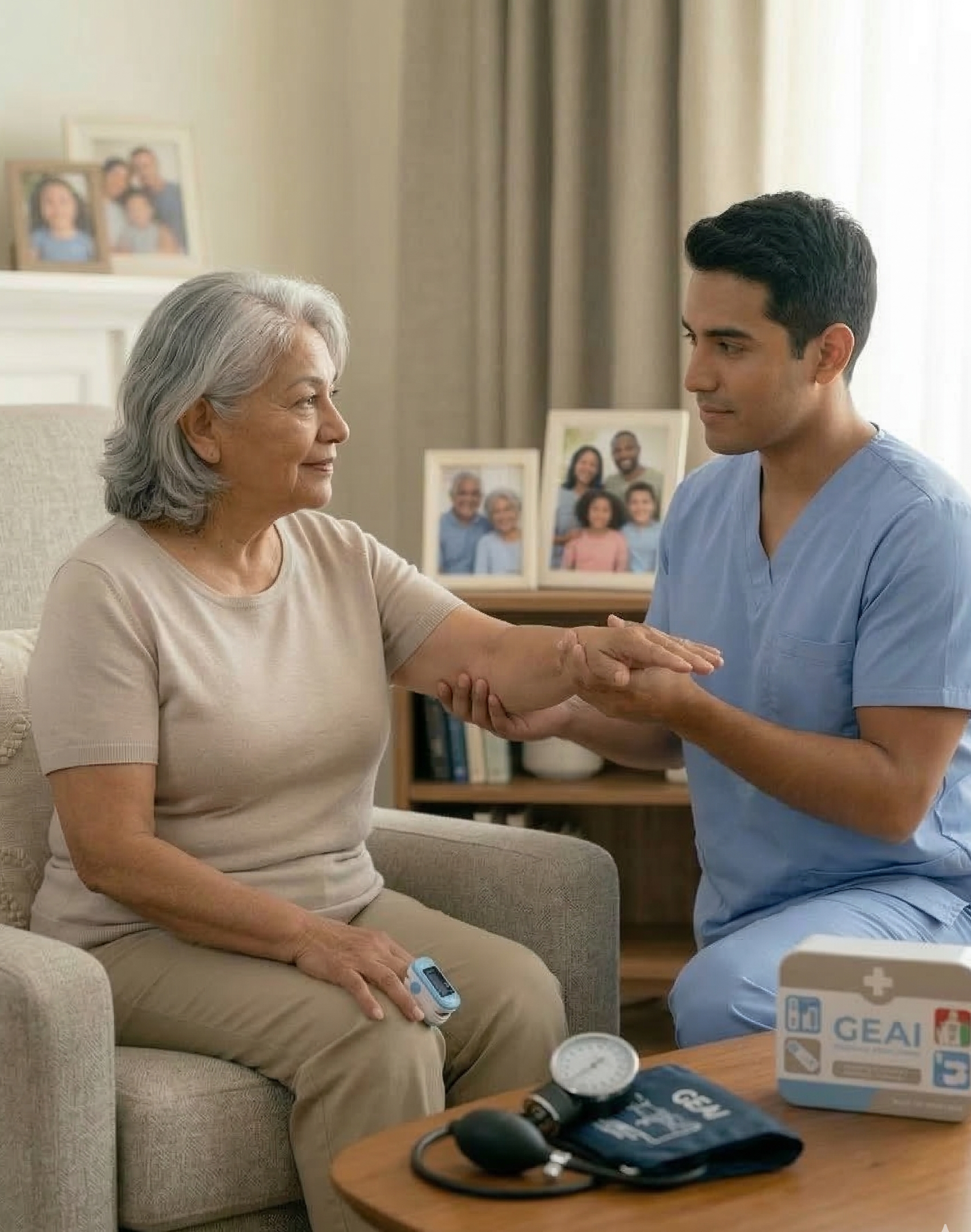 Servicios de enfermería profesional a domicilio en CDMX - GEAI